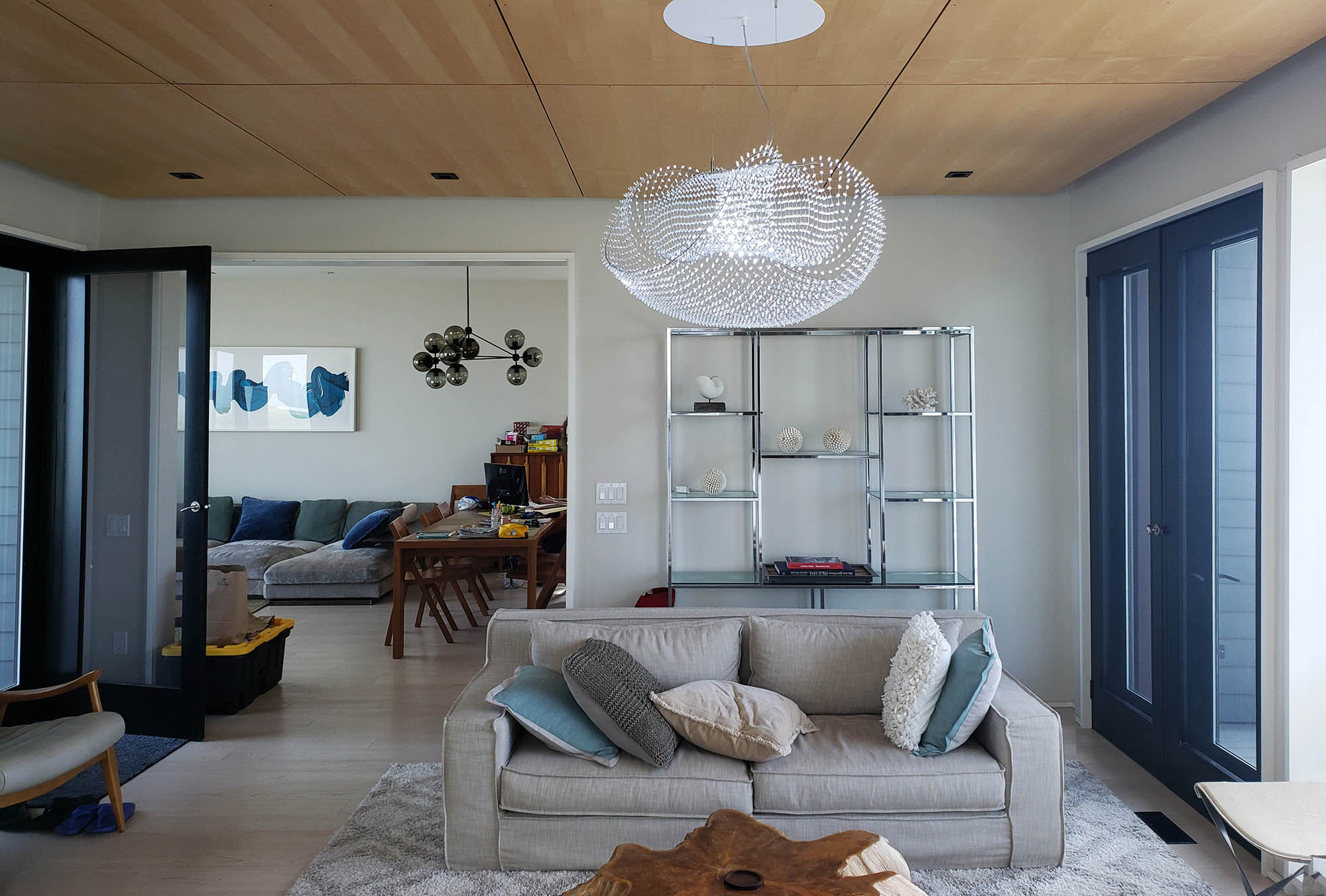 Basket in a Westhamptons home.